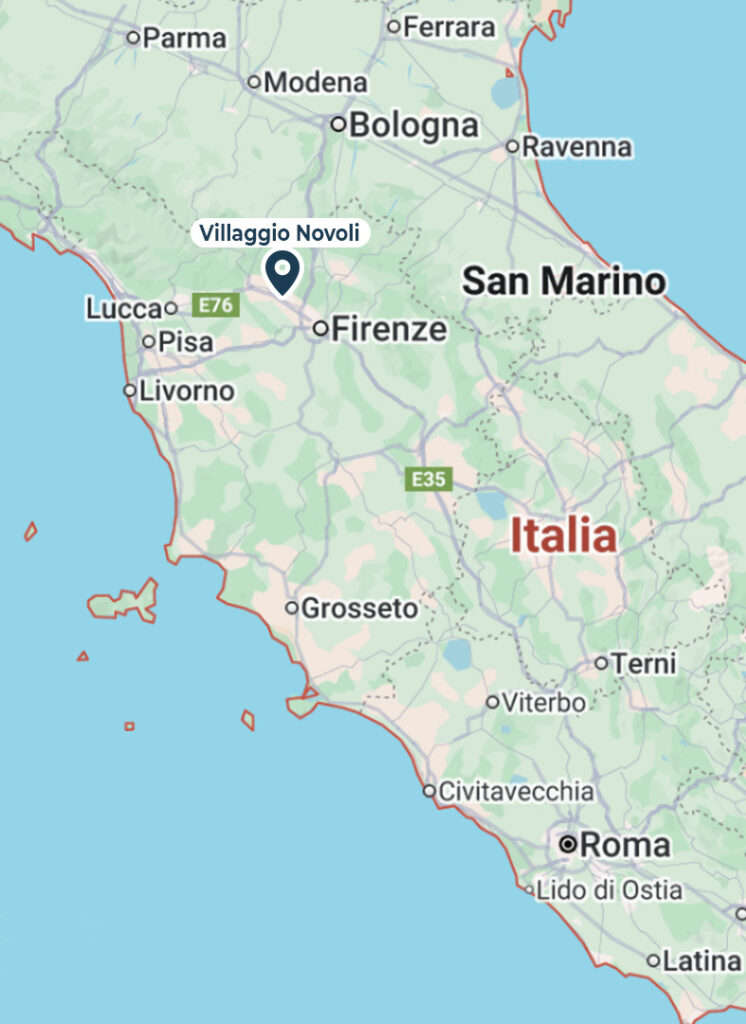 Mappa Villaggio Novoli