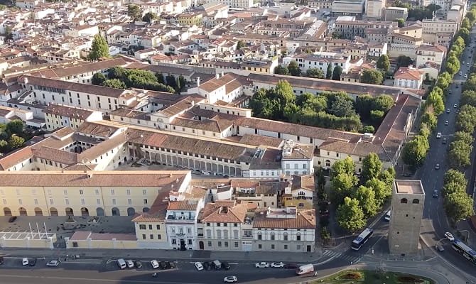 Panoramica aerea Villaggio Montedomini
